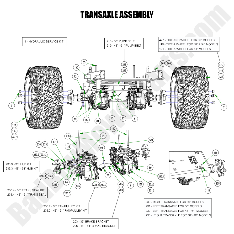 2023 Revolt - Transaxle Assembly